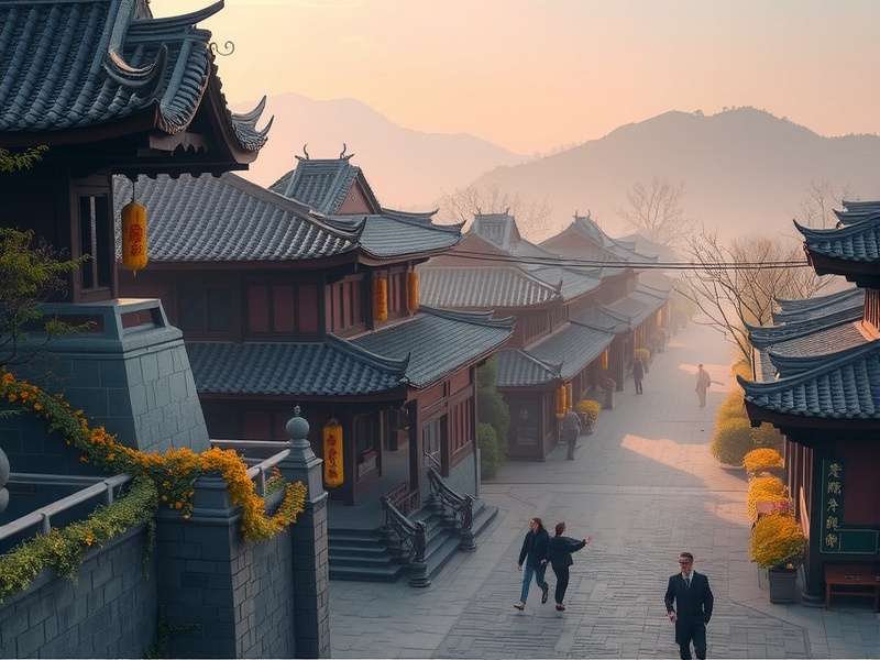 碧桂园别墅现代中式装修案例